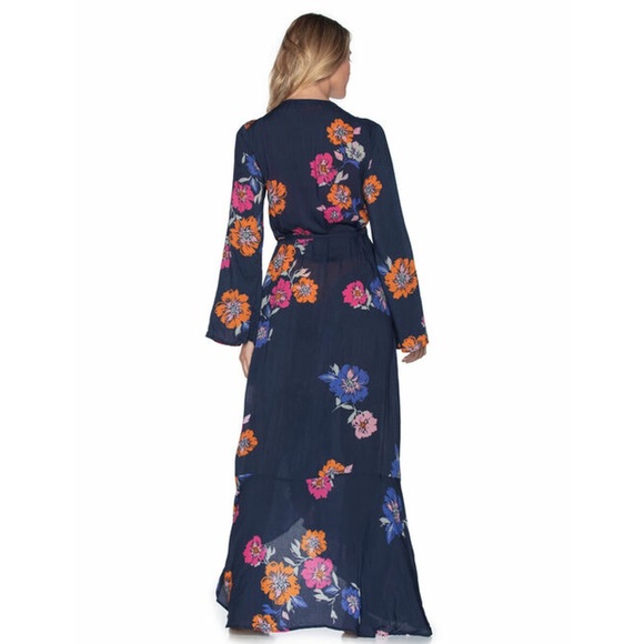 MAAJI Floral Kimono • Wrap Dress - Picture 7 of 10